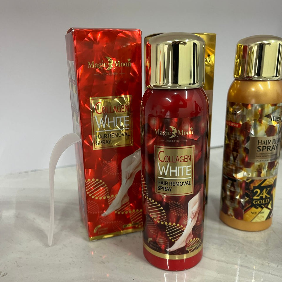 Collagen White Hair Removal Spray – Smooth &amp; Gentle Skin