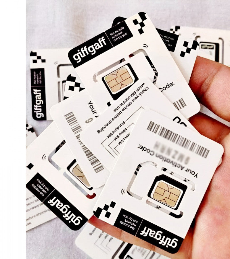 UK International SIM Card for Android & iPhone
