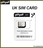 UK International SIM Card for Android & iPhone